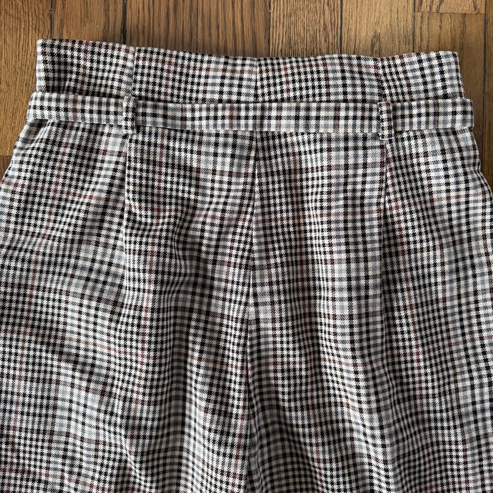 Zara Basic Pants Size S Women’s Checkered - Picture 12 of 14